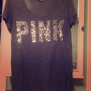 PINK TEE SIZE LARGE